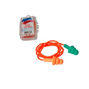 Protetor Auditivo Tipo Plug Silicone 15 Db Caixa c/100un - CA: 19.578