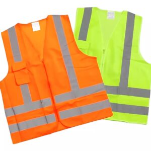Colete de Segurança Refletivo Fluorescente - SUPER SAFETY