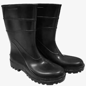BOTA DE PVC PRETA CANO MÉDIO - CA 41.017